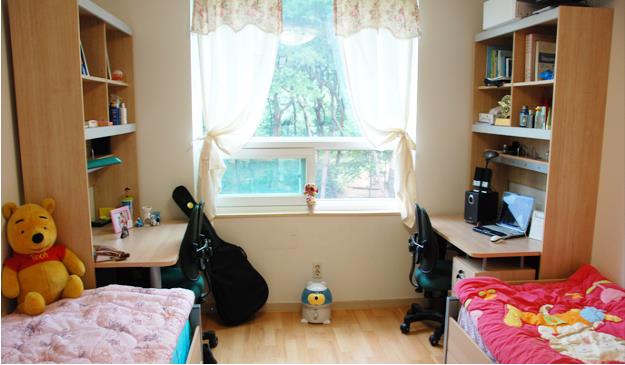 韩国大学宿舍环境